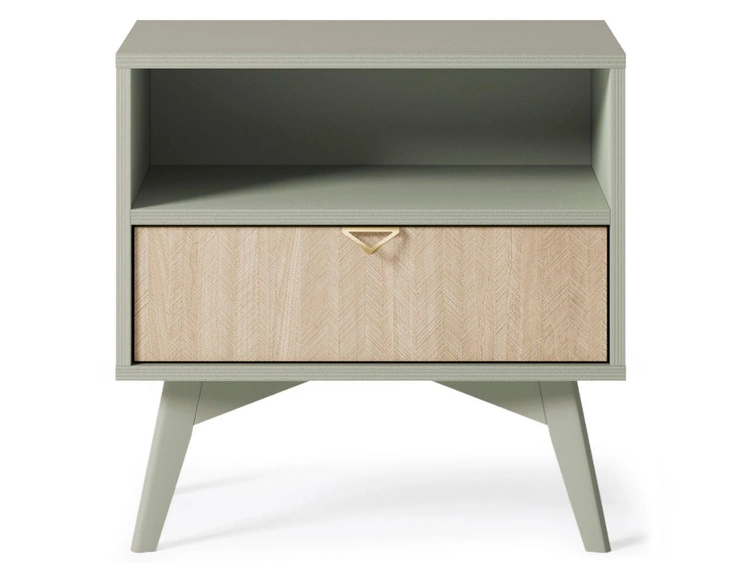 Nachttisch mit Schublade Modena Grün