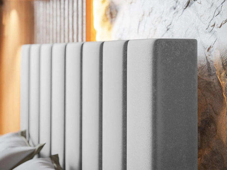 Polsterbett mit Bettkasten und Lattenrost 120x200 Siena Grün