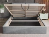 Polsterbett mit Bettkasten und Lattenrost 120x200 Marad Beige