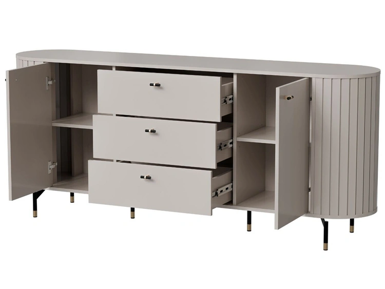 Möbelset für Schlafzimmer Soria Kaschmir