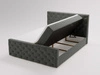 Boxspringbett mit Bettkasten 180x200 Montego Anthrazit
