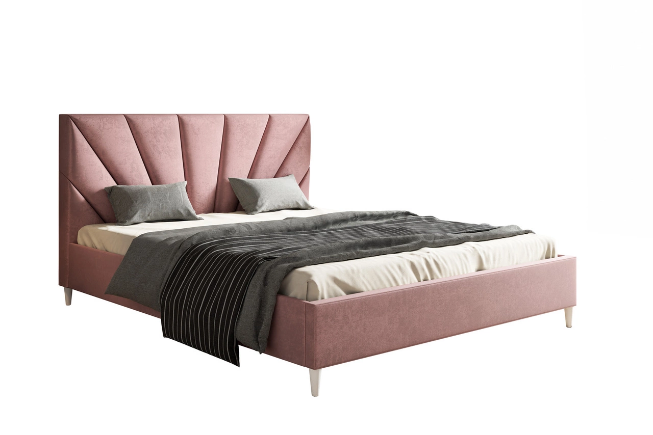 Doppelbett 180x200 Fuzi - Rosa