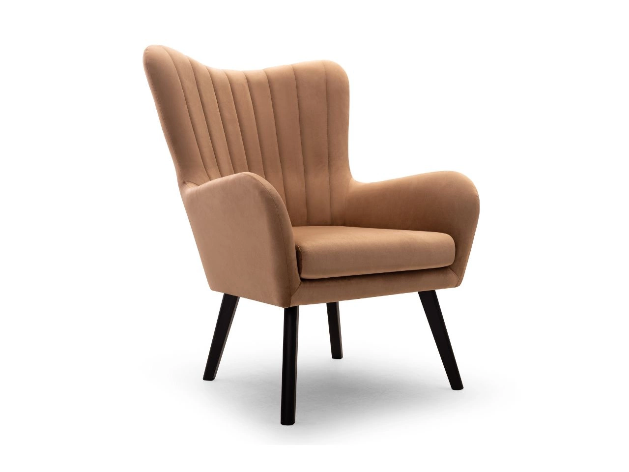 Sessel auf Holzbeinen Ceres Braun