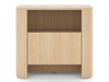 Nachttisch mit Schublade fürs Schlafzimmer Brillo Vicenza-Eiche