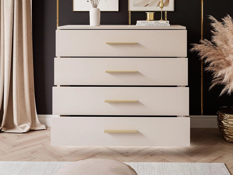 Kommode mit Schubladen und LED-Beleuchtung Nuveo Kaschmir