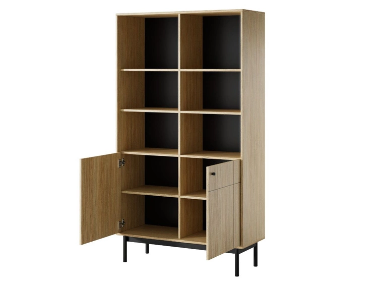 Regal mit Türen Julio Linea Eiche