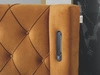 Boxspringbett mit Bettkasten 140x200 Neria Lux Dunkelgrau