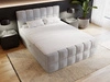 Boxspringbett mit Bettkasten 180x200 Alicante Grau