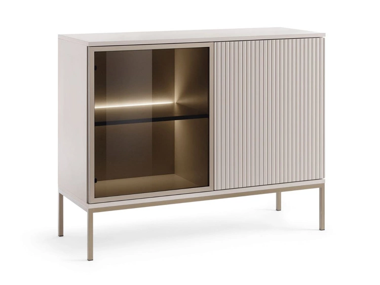 Türkommode mit Led Deo 104 cm Kaschmir