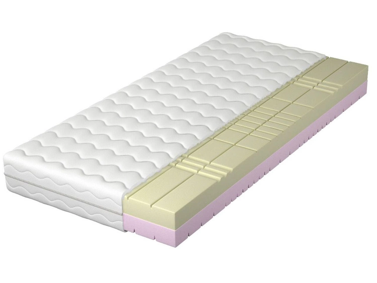 Schaumstoffmatratze mit 7-Zonen-Polyurethanschaum Ovelo 160x200