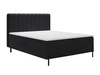 Boxspringbett mit Bettkasten 180x200 Primavera Schwarz