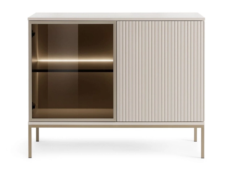 Türkommode mit Led Deo 104 cm Kaschmir