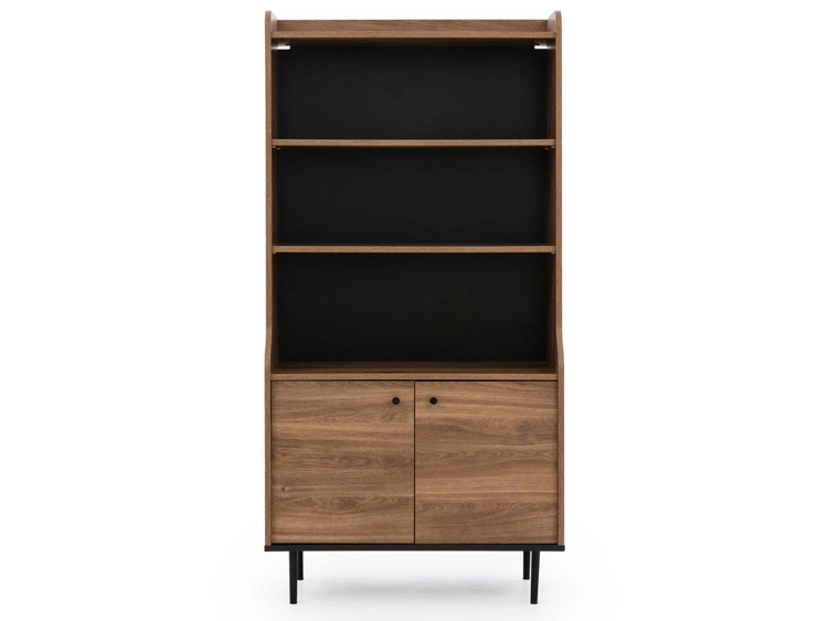 Regal mit Türen Vasa Braun