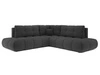 Ecksofa mit Schlaffunktion und Bettkasten Rechts Kair Graphit
