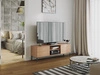 TV-Lowboard mit Türen 150 cm Soroko Hickory