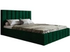 Polsterbett mit Bettkasten und Lattenrost 180x200 Siena Grün