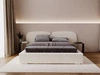 Polsterbett mit Bettkasten und Lattenrost 120x200 Palermo Creme