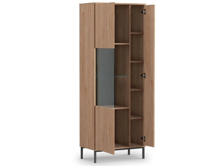Vitrinenschrank Soroko Hickory