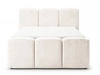 Boxspringbett mit Bettkasten 160x200 Campi Creme