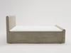Boxspringbett mit Bettkasten 140x200 Lunaris Hellbraun