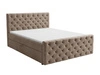 Boxspringbett mit Bettkasten 120x200 Montego Braun