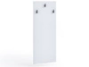 Wandgarderobe Geneva Weiß matt