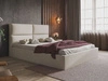 Polsterbett mit Bettkasten und Lattenrost 120x200 Marad Beige