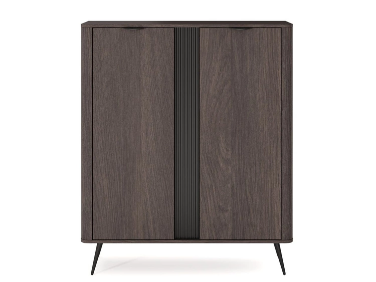 Hochkommode mit zwei Türen Magico Eiche Dunin