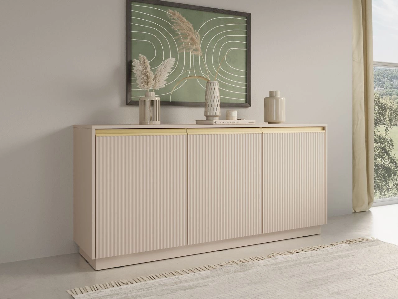 Türkommode 154 cm Roland Beige