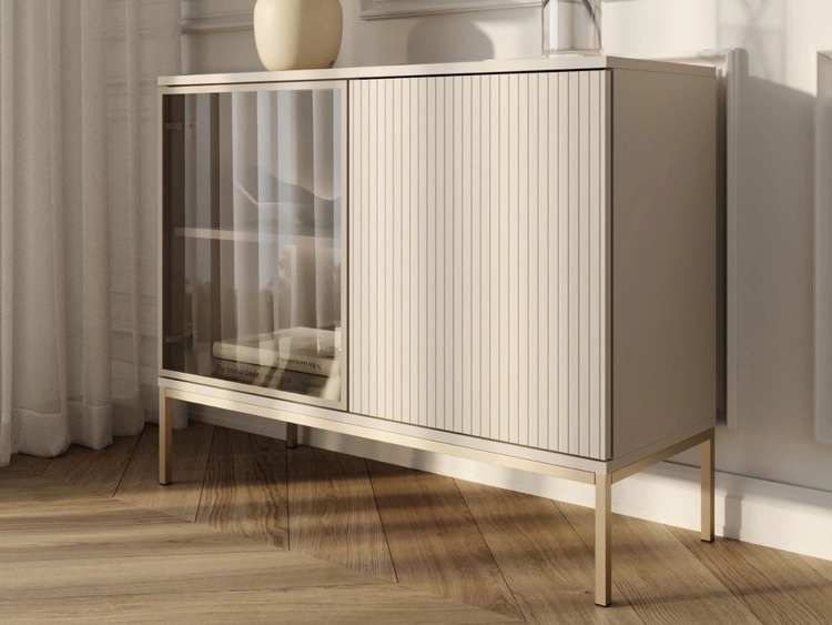 Türkommode mit Led Deo 104 cm Kaschmir