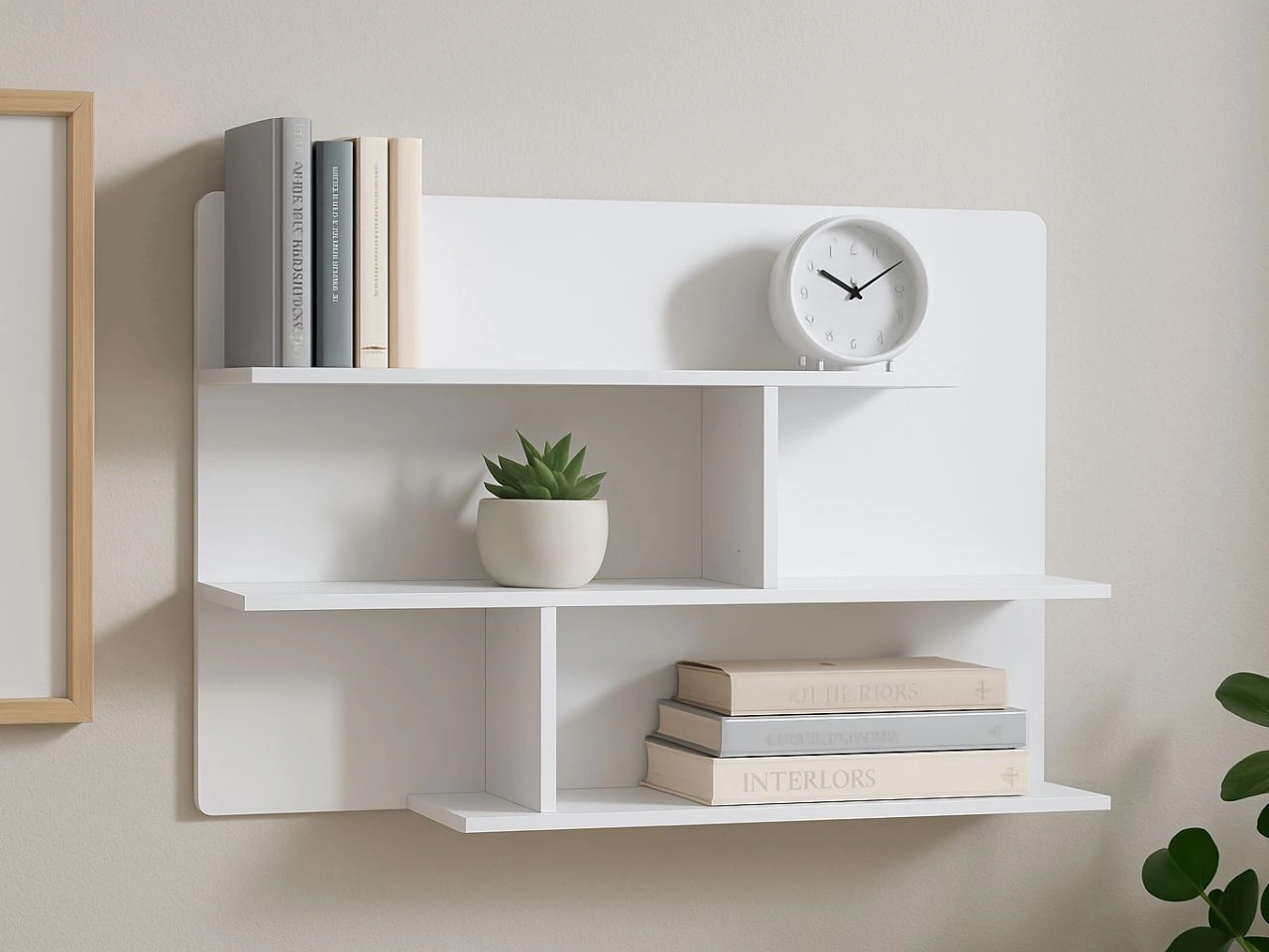 Wandregal Arcadia Weiß