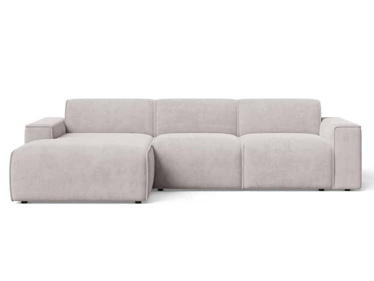 Ecksofa L-Form Links Lavia Grau