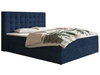Boxspringbett mit Bettkasten 180x200 Denza Dunkelblau