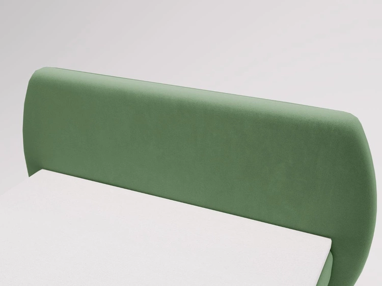 Boxspringbett mit Bettkasten 140x200 Bogota Grün