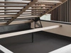 Polsterbett mit Bettkasten und Lattenrost 120x200 Marad Beige