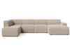 Wohnlandschaft Links Belluno Beige