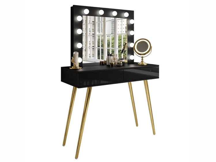 Schwarzer Glanz \ Push to open \ Golden