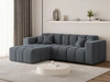 Ecksofa L-Form Links Moderne Ecksofa Loopo Dunkelgrau
