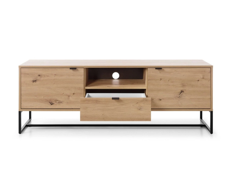 TV-Lowboard mit Schublade und Türen Anime Eiche Artisan