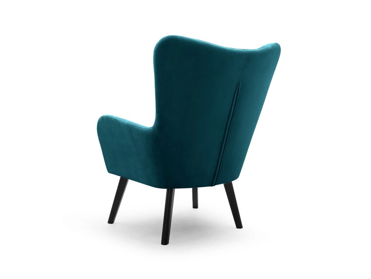 Sessel auf Holzbeinen Ceres Türkis