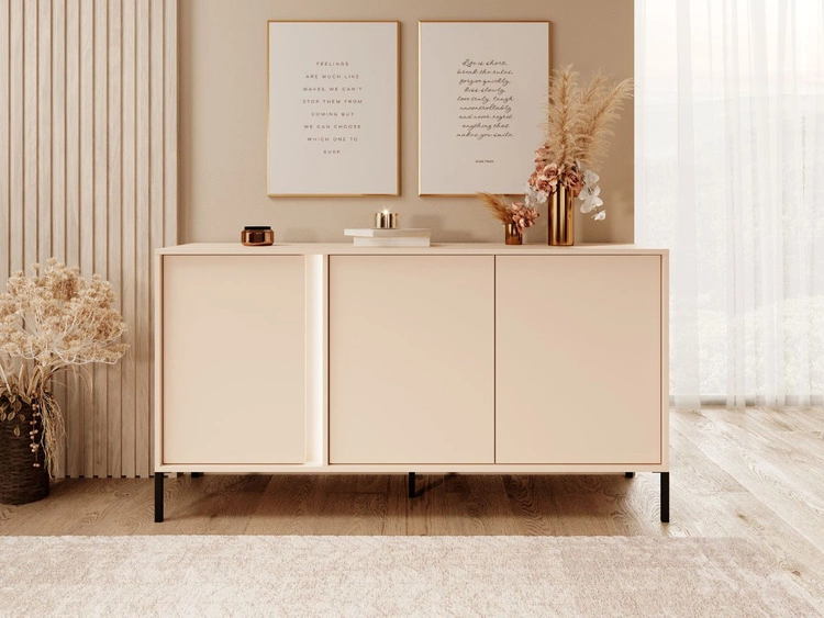 Wohnzimmer-Set Dego Beige