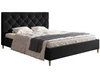 Polsterbett mit Lattenrost 180x200 Tril Schwarz