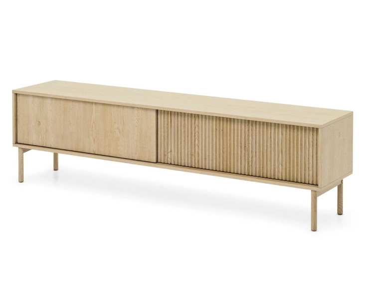 TV-Lowboard mit Türen 187 Gradimento Eiche Cremona