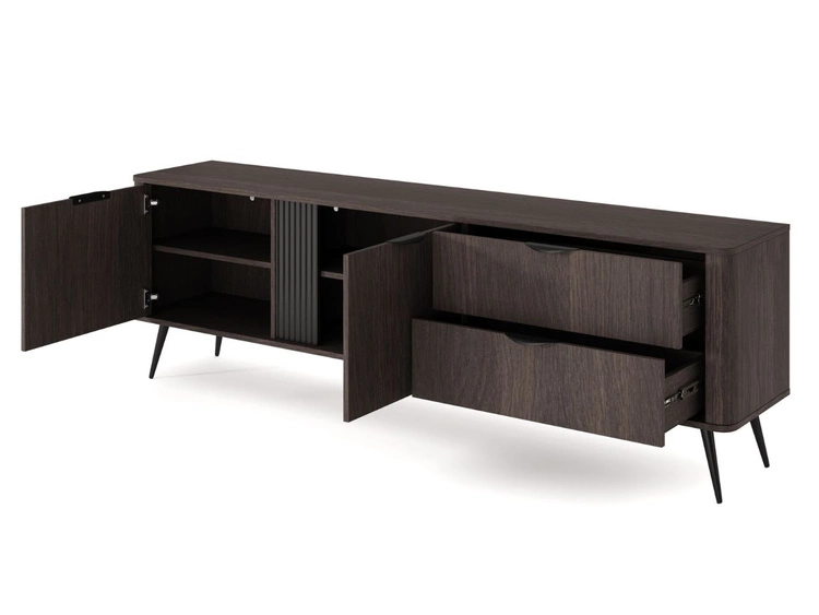 Wohnzimmer-Möbelset Magico Eiche Dunin