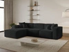 Ecksofa L-Form Links Arizona Schwarz