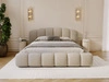 Polsterbett mit Stauraum und Lattenrost 180x200 Cloud Soft Beige
