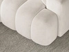 Ecksofa L-Form Links mit Schlaffunktion und Bettkasten Caleo Creme