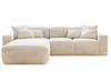 Ecksofa L-Form Links Moderne Ecksofa Leni Beige