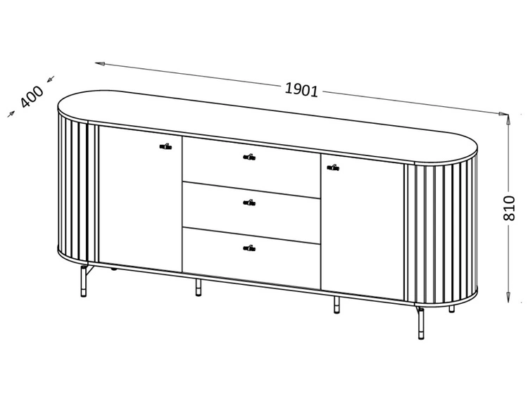 Wohnzimmerset Soria Kaschmir