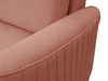Ecksofa L-Form Rechts mit Schlaffunktion und Bettkasten Limon Orange